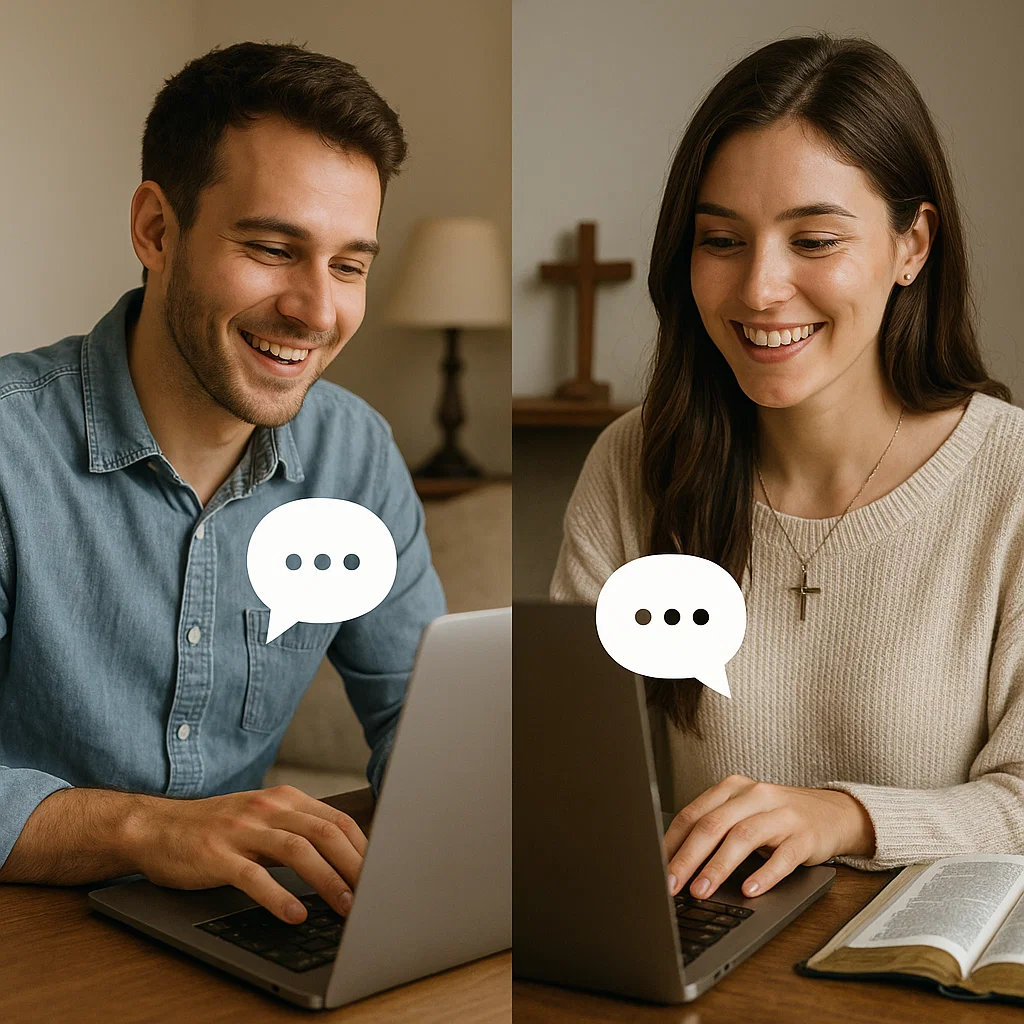 Los mejores chat en línea con solteros cristianos