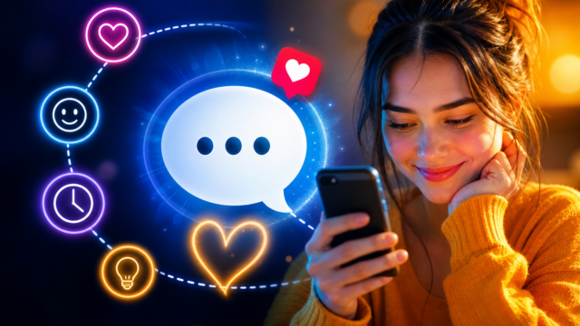 Qué significa cuando una persona te escribe todos los días